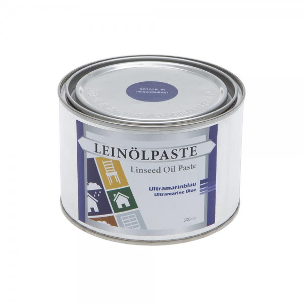 Leinölpaste Ultramarinblau