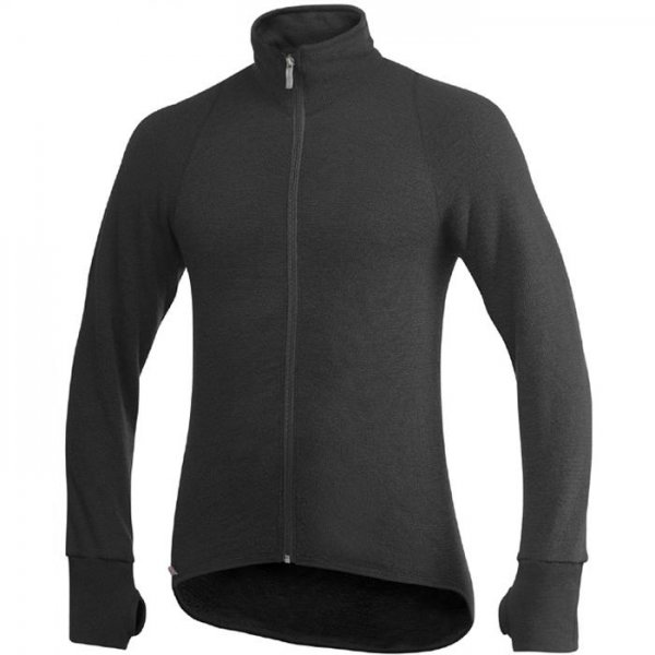 Woolpower Cardigan, Black, 600 g/m², Size XS