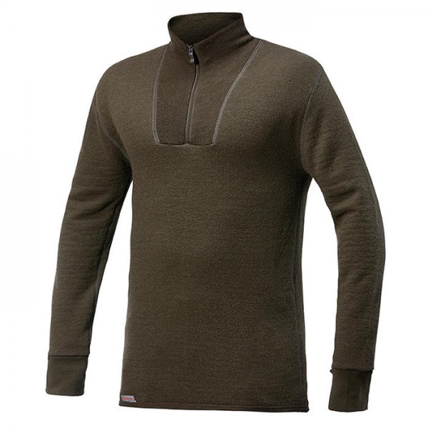 Woolpower Pullover, grün, 400 g/m², Größe XL