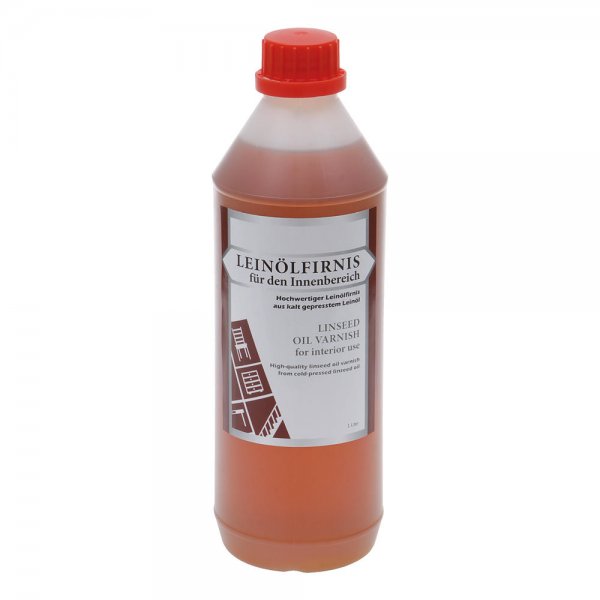 Boiled Linseed Oil for Interior Use, 1 l