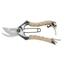 Pruning Shears with Leather Wrapping