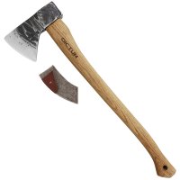 DICTUM Forest Axe, with Felt Sheath