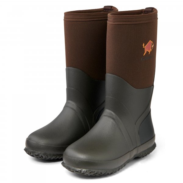Gateway1 »Wetland Master Kids« Rubber Boots, 12 Inch, 7 mm, Brown, 27 (K10)