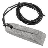Viking Necklace with Viking Necklace with Sharpening Stone Pendant