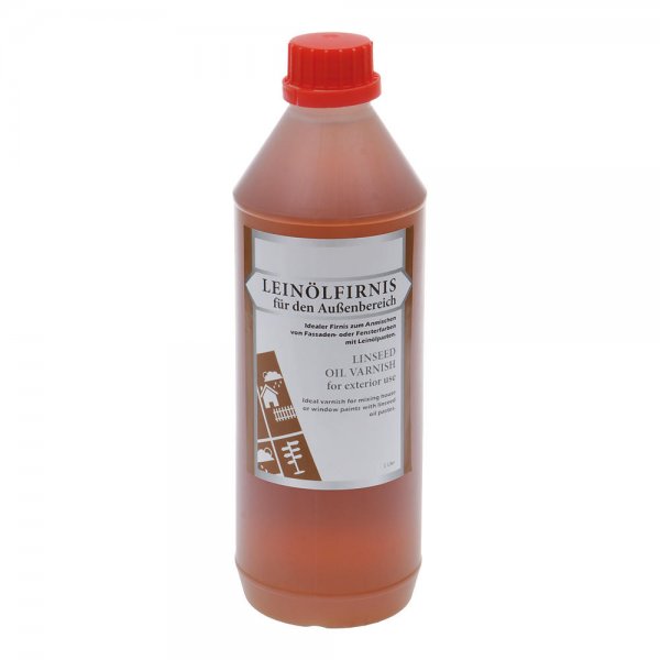 Boiled Linseed Oil for Exterior Use, 1 l