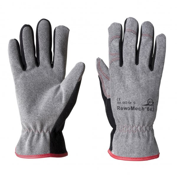 KCL RewoMech 643 Work Gloves, Size 11