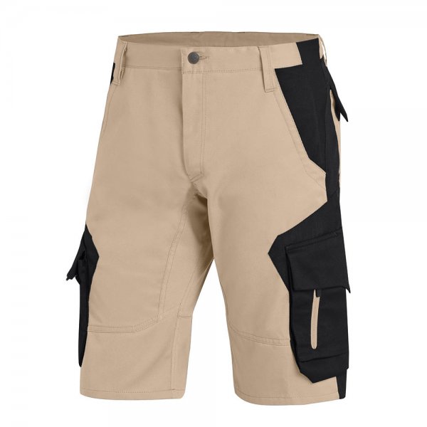FHB Herren Bermuda Wulf, beige-schwarz, Größe 58