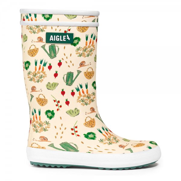 Aigle »Lolly Pop« Kids Rubber Boots, Gardening, Size 24