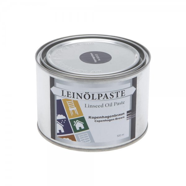 Leinölpaste Kopenhagenbraun