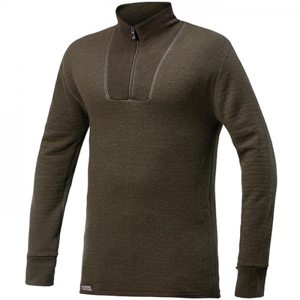 Woolpower Pullover, grün, 400 g/m², Größe XS