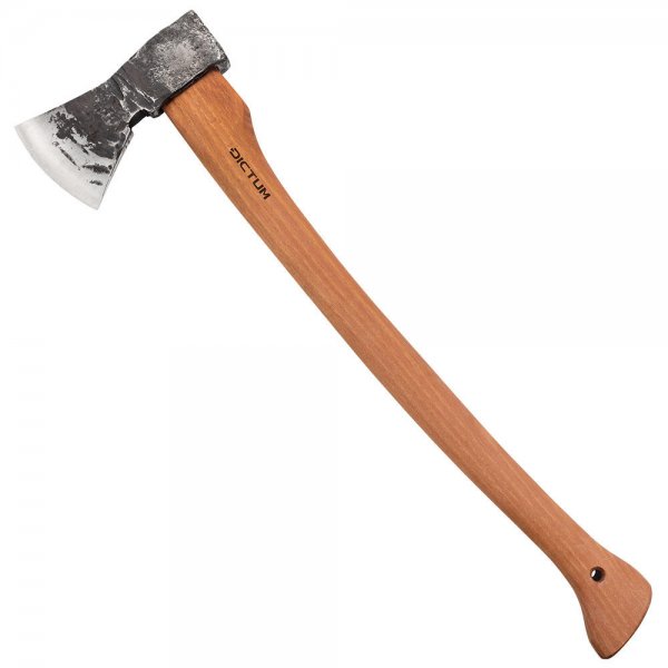 DICTUM Felling Axe, with Felt Sheath