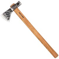 DICTUM Polled Outdoor Axe, with Leather Sheath