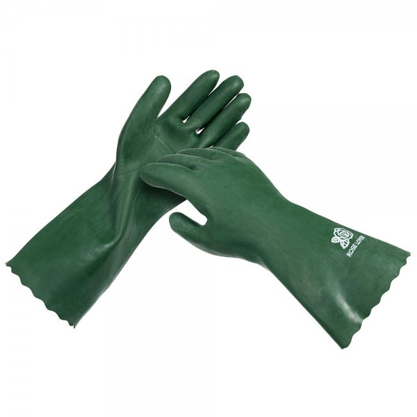 Thorn-proof Rose Gloves, Natural Rubber, Size L