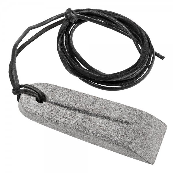 Viking Necklace with Sharpening Stone Pendant