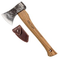 DICTUM Trekking Axe with Leather Sheath