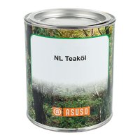 ASUSO NL Bangkirai-, Teak- und Lärchenöl, 750 ml 