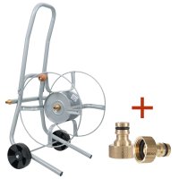 Boutté Schlauchwagen aus Boutté Schlauchwagen aus Metall, Trinkwasser