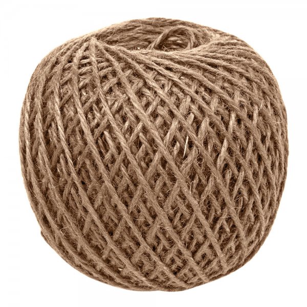 Nutscene »Twin Balls« Jute Twine, 130 m, Natural