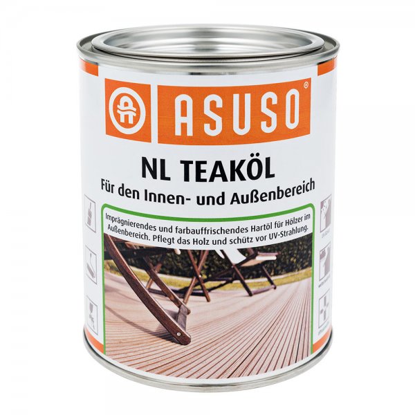 ASUSO NL Teaköl, 750 ml