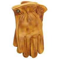 Crud Leder-Handschuhe Crud Leder-Handschuhe »Dickson«, tan, Größe S